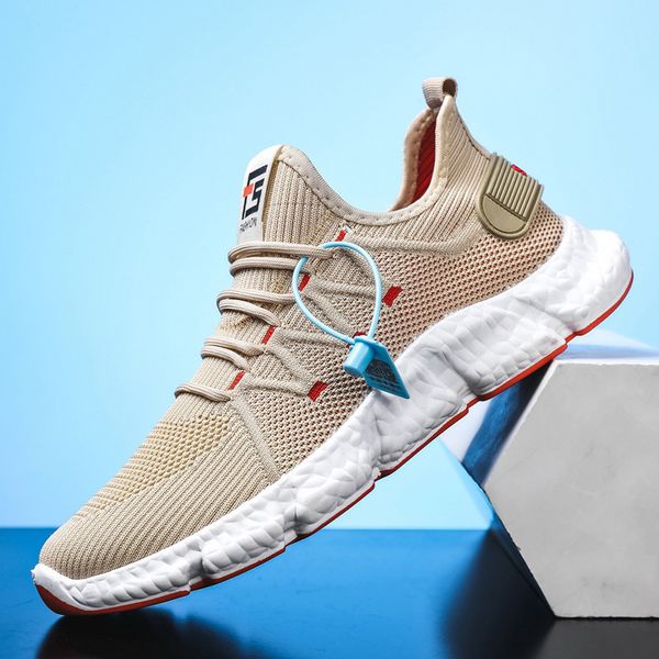 

2021 spring sports and leisure men's running shoes, Black