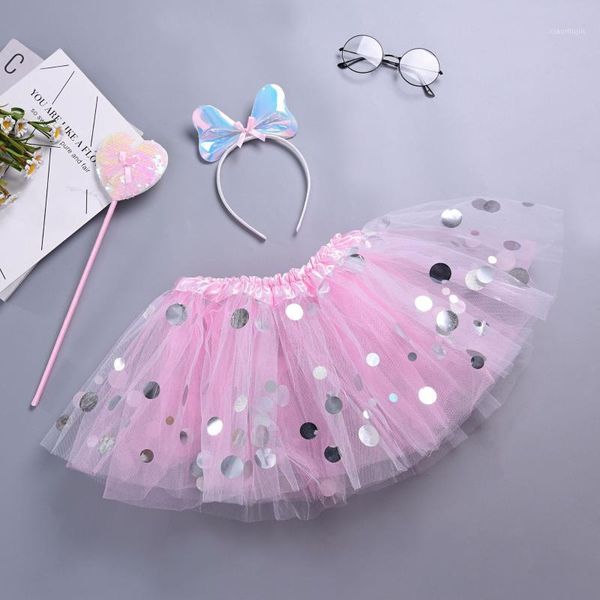 

toddler baby girls skirt kids tutu mesh ball gown children's clothing skirts, Blue