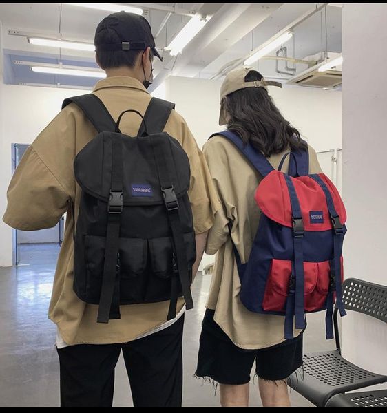 

backpack pb4157 female college student schoolbag all-match travel male 2021