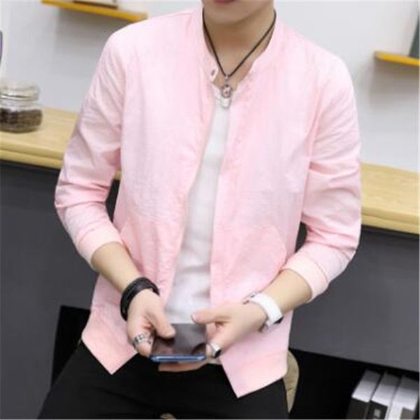 

brand new spring autumn men's jackets fashion coats male casual slim stand collar bomber jacket men vqj4, Tan;black