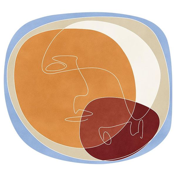 

carpets nordic art round carpet rug door mat modern for living room area bedroom anti-slip floor tapete home textile