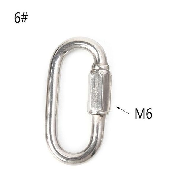 

lock screw climbing gear carabiner quick links safety snap hook carabiner travel kit camping equipment high jllqgj