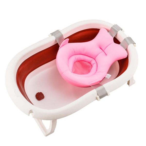 

bathing tubs & seats folding baby bath tub large size anti-slip bottom non-toxic material children bathtub bucket for use
