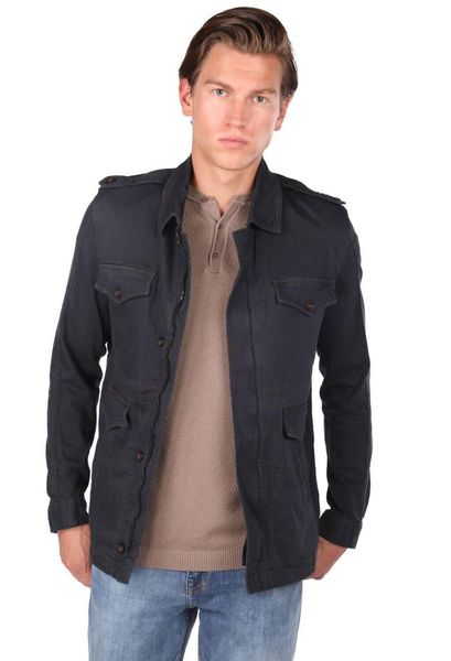 

men's jackets crew neck black straight jacket, Black;brown
