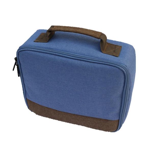 

storage bags solid travel packaging organizer canvas case compact casual waterproof protection zipper bag for canon cp1200 cp1300