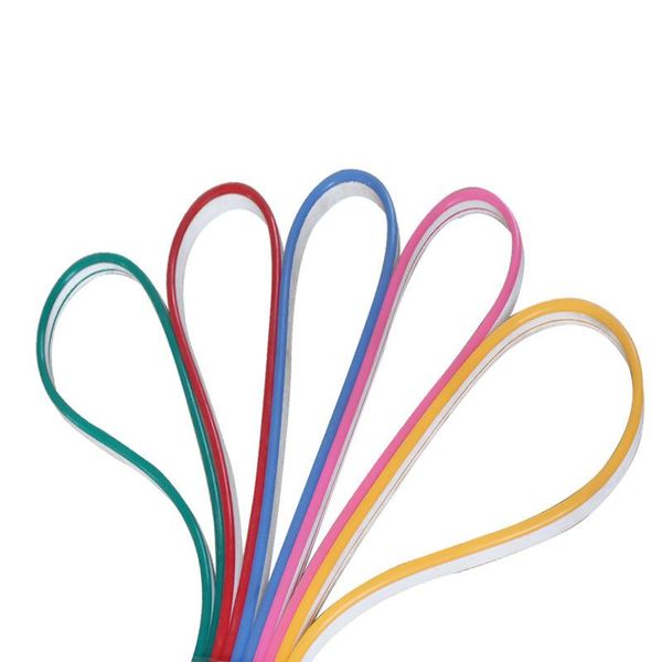 

strips led strip light 5m 12v neon string lights waterproof flexible outdoor lighting tube lamp silicone rgb