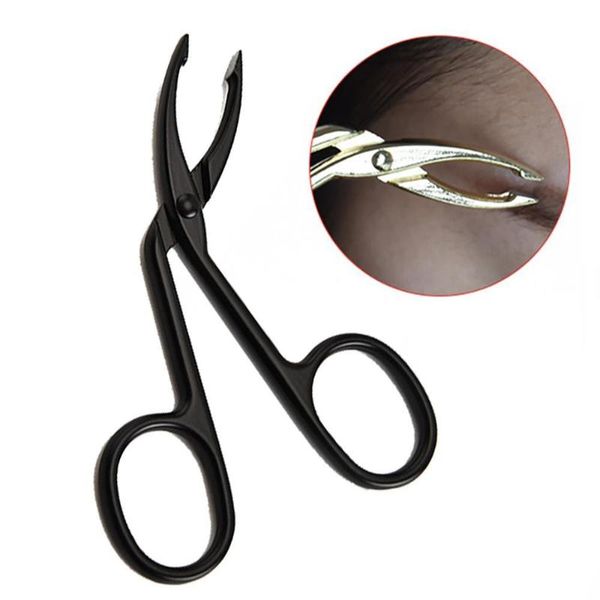 

eyebrow tools & stencils stainless steel elbow pliers clip scissors tweezers straight pointed professional plucking makeup beauty