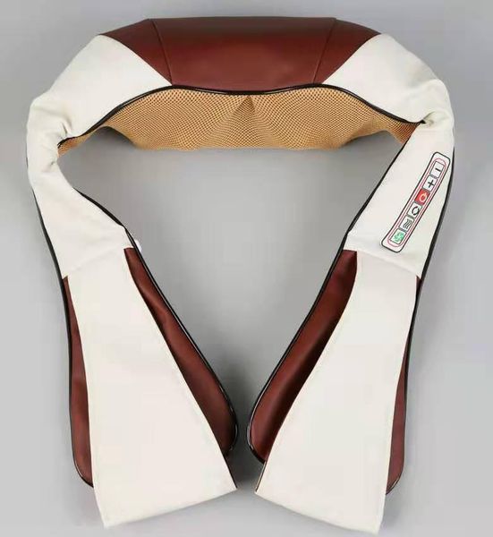 

upgrade mode electrical shiatsu massager shawl roller heat massage electric pillow pain neck and shoulder multifunction massagem