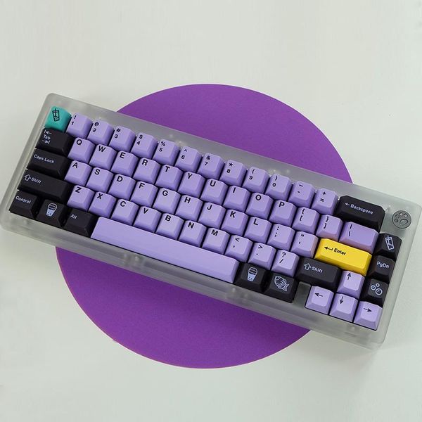 

keyboards 145 keys taro keycaps pbt dye sublimation mechanical keyboard key caps cherry profile