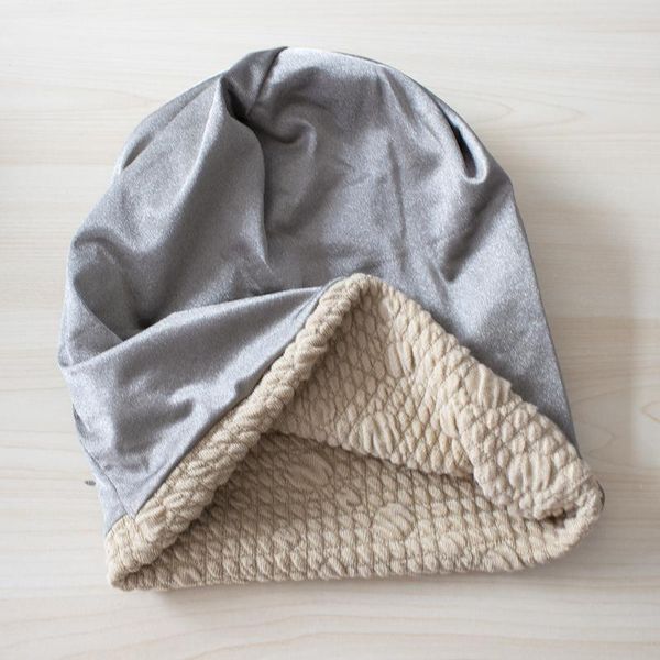 

beanies emf protective skullcap beanie gray silver