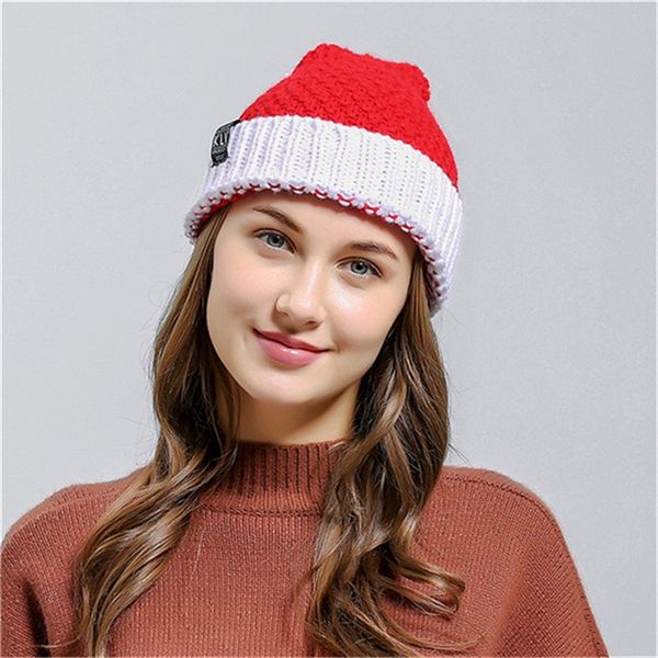 

winter bucket hats men fashion beanies luxury knit hat thicken women warm casual outdoor caps beanie red color lz178 item, Blue;gray