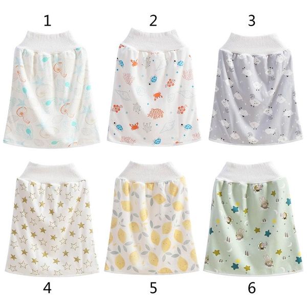

cloth diapers 2 in 1 comfy infants baby diaper skirt toddler potty training nappy pants kids gift waterproof absorbent washable shorts