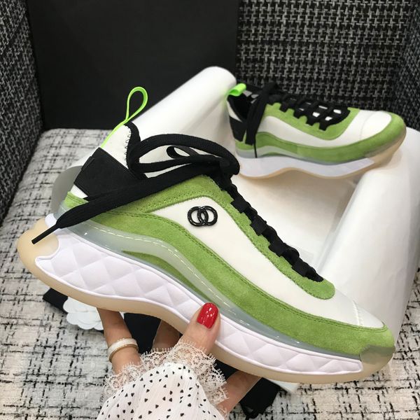 

big 38-45 comfortable and antiskid slippers shoes leather ace mens plus size casual with box dust bag q1, Red;white