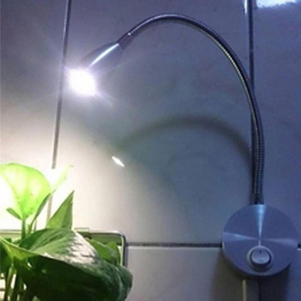 

wall lamps 3w silver flexible hose led modern lamp arm light study