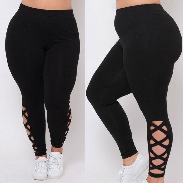 

women's leggings plus size black skinny autumn women casual fitness stretchy sporty