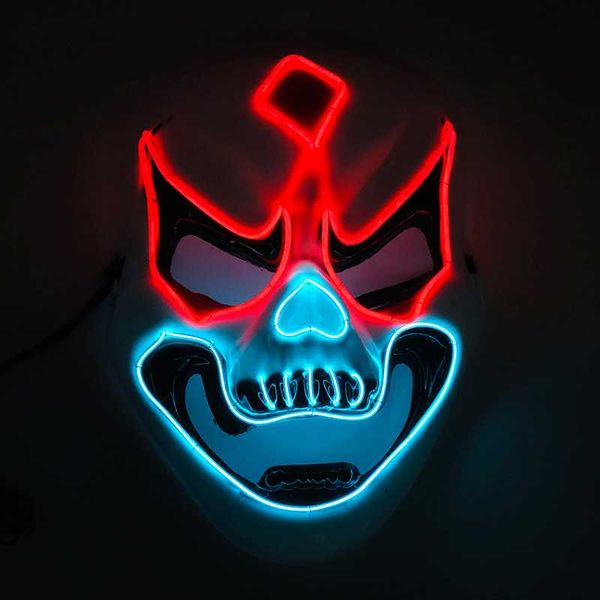 

other event & party supplies mixed colors steady on glow horror halloween mask face handmade for wedding decoration