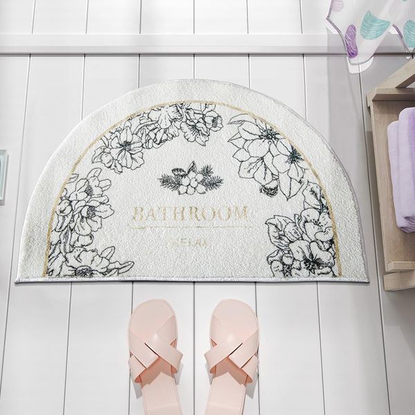 

fluffy flower bathroom luxury bath mat soft funny entrance door mats absorbent tapis salle de bain bathroom amenities eh50ba