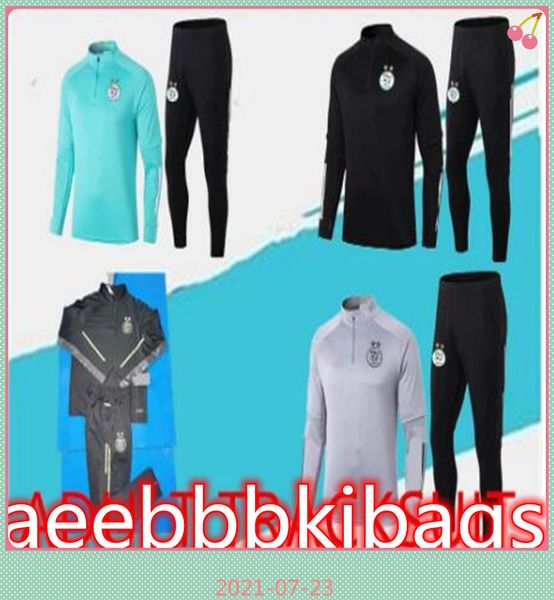 

20222021 algeria tracksuit mahrez chandal futbol survetement maillot de foot feghoul sportswear football training suit.size, Black