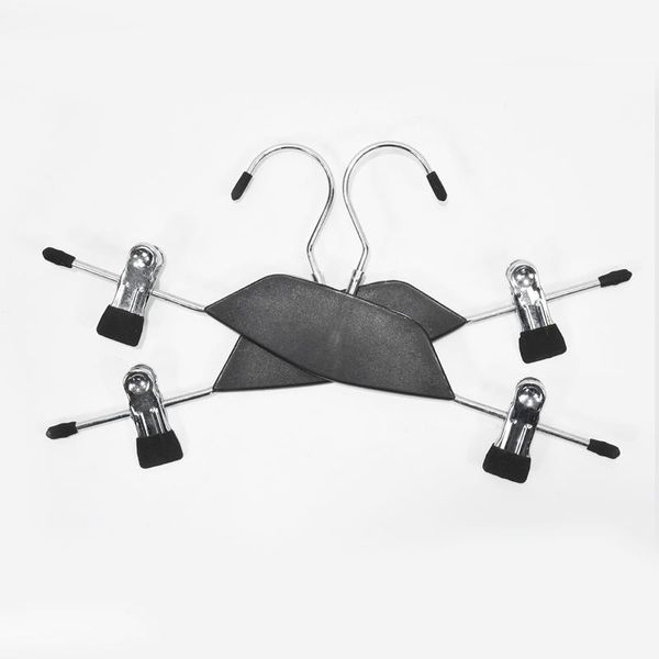 

hangers & racks 5pcs/pcs 32cm metal hanger stainless steel pants trousers clips