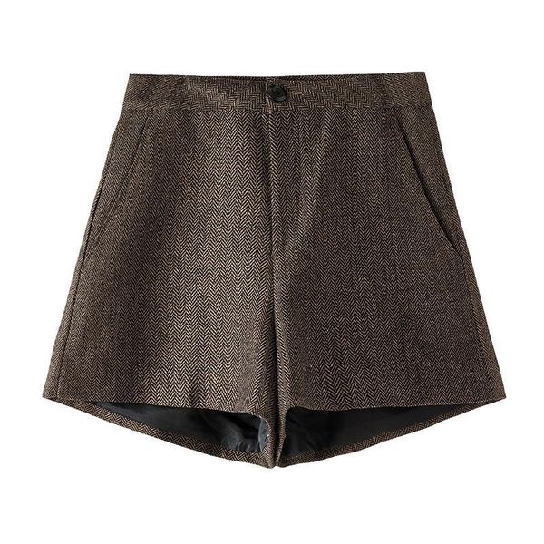 

women's shorts 2021 winter office lady 2 solid color high waist big size xl-4xl women short jl-shmf048, White;black