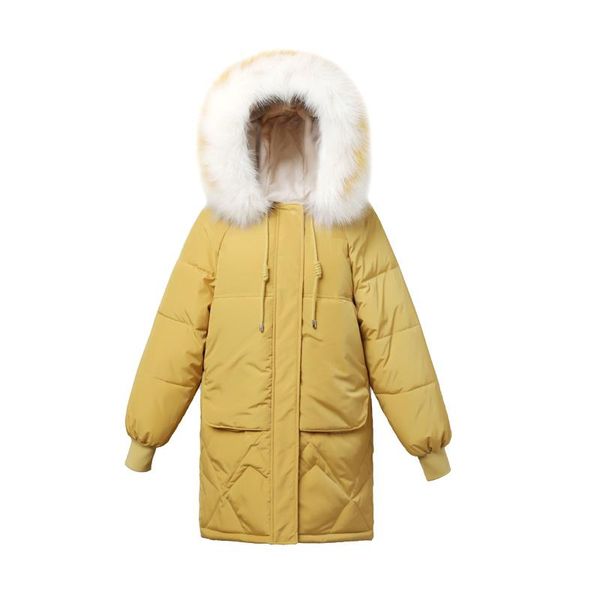

women's trench coats kuyomens overcoat women winter and autumn wear parkas jackets outwear woman coat coatscasacos de inverno femini, Tan;black