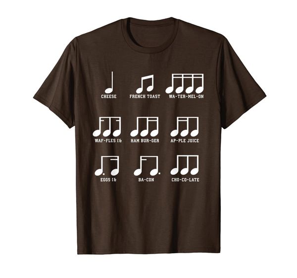 

Music is like Food Funny T-shirt Cheese French Toast, Mainly pictures