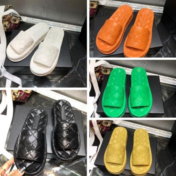 

women leather sandals summer slippers household casual shoes, Black