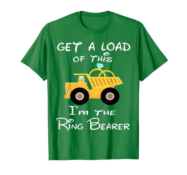 

Wedding I'm the Ring Bearer Truck Gifts Boys T-Shirt, Mainly pictures