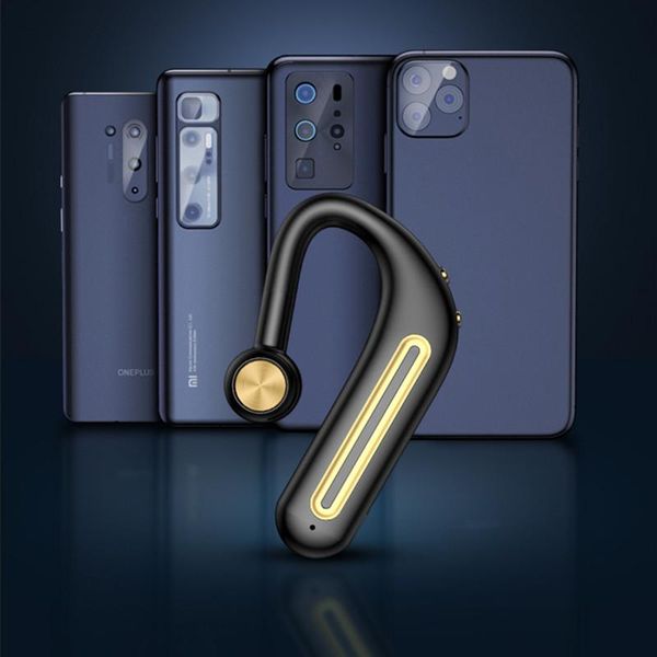 

headphones & earphones segoseby b680 tws ear-hook single-ear headset bt5.0 wireless business sports game noise-reducing earplugs long batter