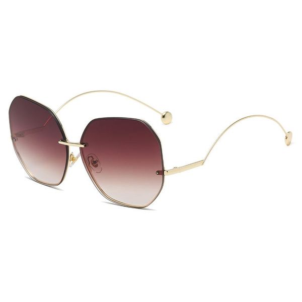 

sunglasses oloey large square women elegant luxury ocean water lens gradient eyewear female brand designer fashion uv400 oculos, White;black
