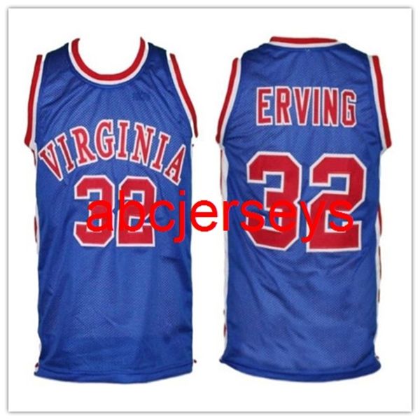 

men women youth julius erving #32 virginia squires aba 1972-73 basketball jersey embroidery stitched custom any number name jerseys ncaa xs-, Black