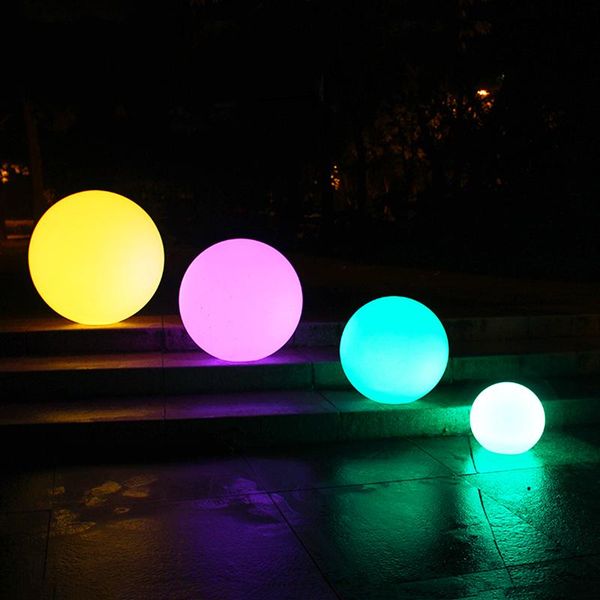 

lawn lamps led lights christmas year decoration for home rgb lamp swimming pool floating ball outdoor lighting with remote control