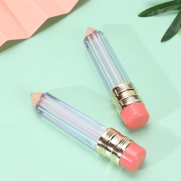 

storage bottles & jars 4pcs 5ml mini pencil lip gloss tube diy lipstick empty subpackaging portable for home shop trav