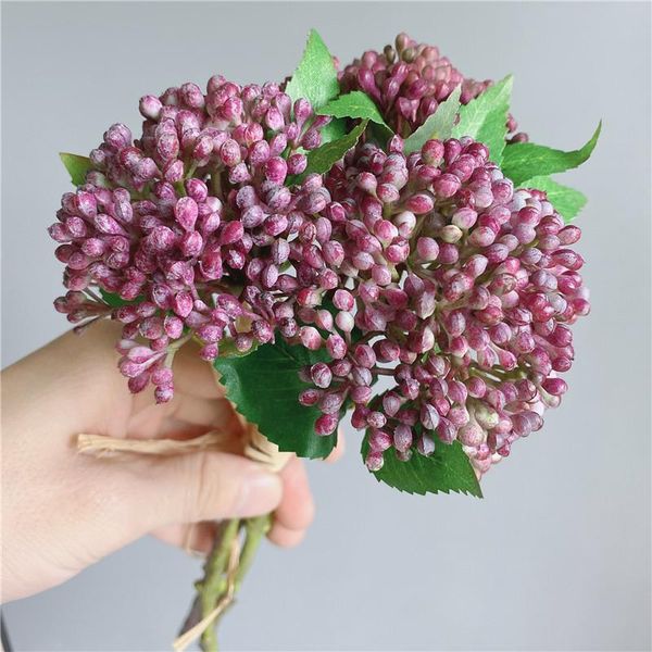 

decorative flowers & wreaths real looking berry bean artificial for home decoration plastic fake plants berries flores fleurs artificielles