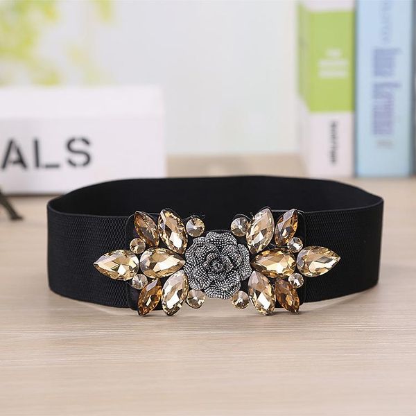 

wedding sashes elastic waist belt .waist band .crystals rhinest for ladies dresses, White