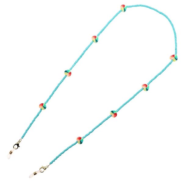 

2021 chic beaded glasses chains bohemian eyeglass rope sunglasses cord chain holder trendy neck strap gift for women