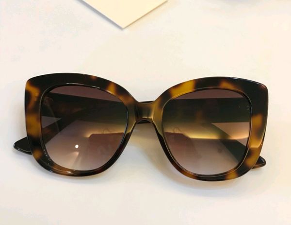 

women cat eye sunglasese havana brown gradient fashion sun shades uv sunglasses for holidays 0327 with box, White;black
