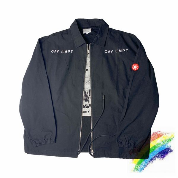 

2021 new nova cavempt ec zip jacket homens mulher 1:1 melhor qualidade streetwear cavv empt jaquetas l13e, Black;brown