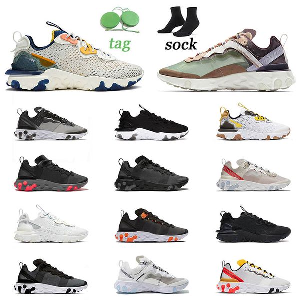 

2022 running shoes react vision 55 87 solar red total orange worldwide pack white black iridescent tour yellow womens sneakers mens trainers