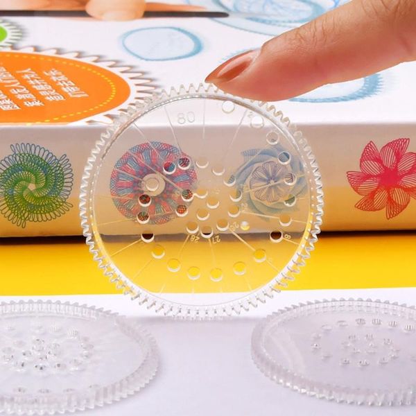 

gift sets a5ka portable spiral art set 18 pcs/28pcs drawing kit w/ gear templates sketching papers gel pen for travel school