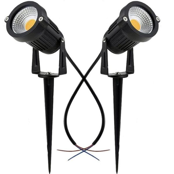 

outdoor garden landscape light 6w spot light led lawn ip65 waterproof ground plug