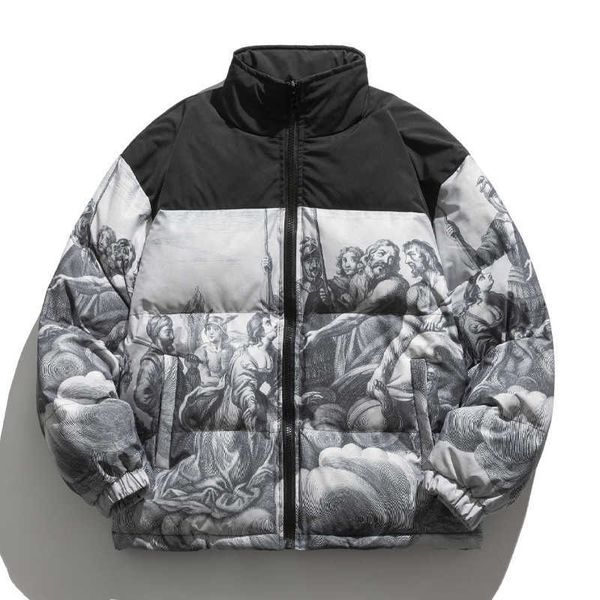 

solid winter jacket feather men parkas canada parka duck down mens black