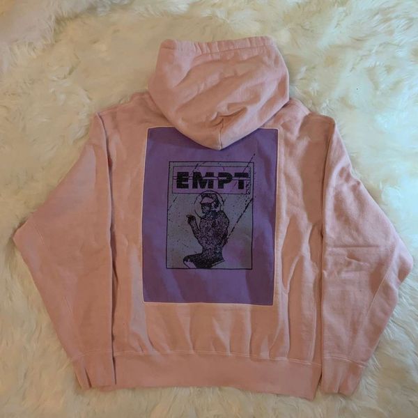 

2021 new pink ce cavempt panel heavy women men 1:1 version sweatshirt mens cav empt hoodie pullover s58v, Black