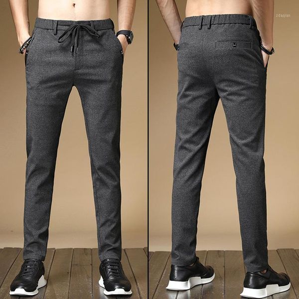 

men's suits & blazers 2021 men dress pants slim fit casual for, White;black