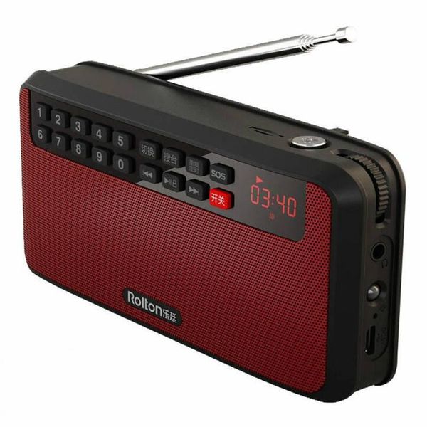 

rollerton t60 stereo fm radio speaker 2.1 channel mini music player support headphone tf card usb led outdoor light
