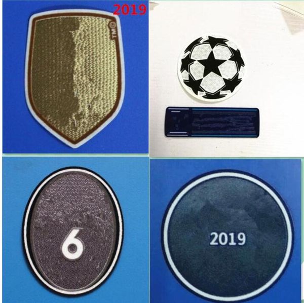 

2019 club world cup football patch real madrid shirt patch champions patch badges soccer stamping