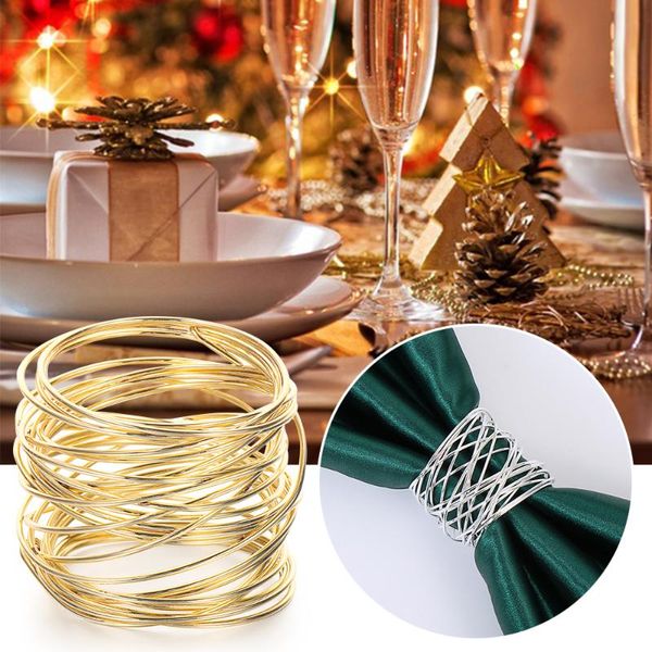

napkin rings 1pcs wide round gold metal cross hollow creative holder diy craft wedding party supplies for table decoration