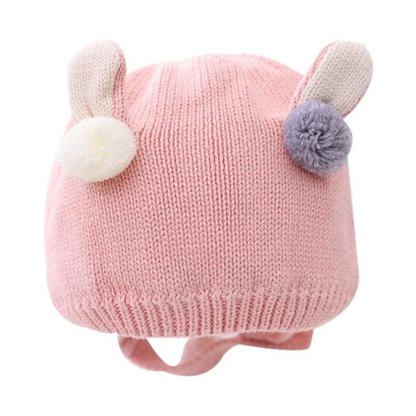 

caps & hats baby boy girl autumn winter arrive warm knitted hat cartoon kid woolen cute comfortable cap for 3 -15 months, Yellow
