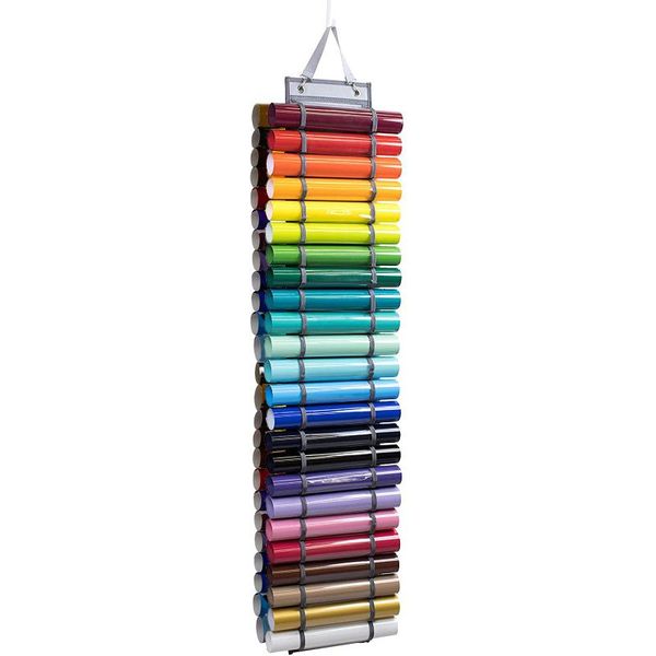 

storage bags 128x22cm roll organizer hanging bag transparent portable 48 compartments container enjoyment