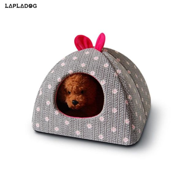 

2021 princess dog bed small large dogs houses kennel warm house slippers pet dog bed detachable cushion puppy for dogs